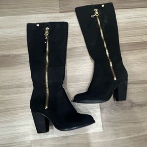 Aldo heeled boots size 6.5